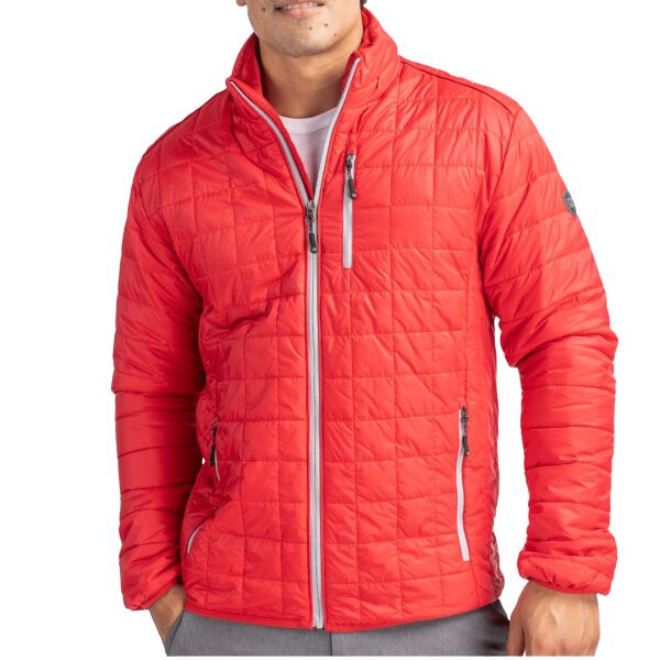 Cutter & Buck Rainier PrimaLoft Mens Eco Insulated Full Zip Puffer Jacket Thumbnail