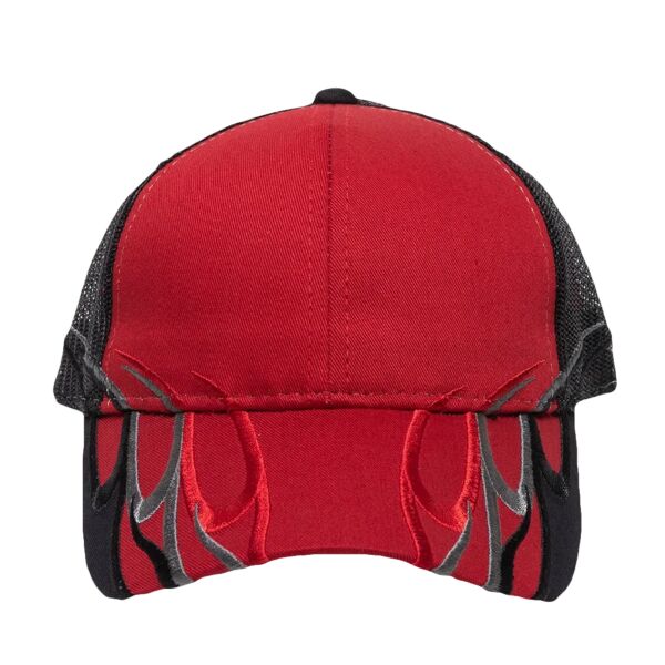 Racing W/Embroidered Wave Mesh Back Thumbnail