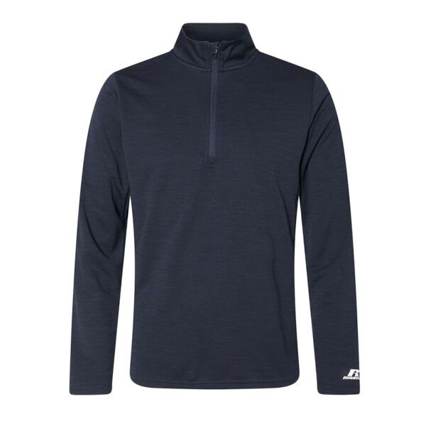 Men's Striated Quarter-Zip Pullover Thumbnail